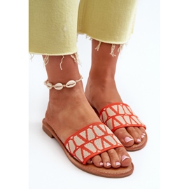 Flip Flops Damă Portocaliu Traivea portocale 5