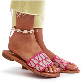 Flip Flops Damă Fuchsia Traivea roz 7
