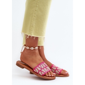 Flip Flops Damă Fuchsia Traivea roz 2