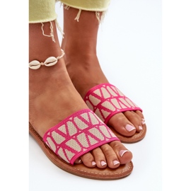 Flip Flops Damă Fuchsia Traivea roz 5
