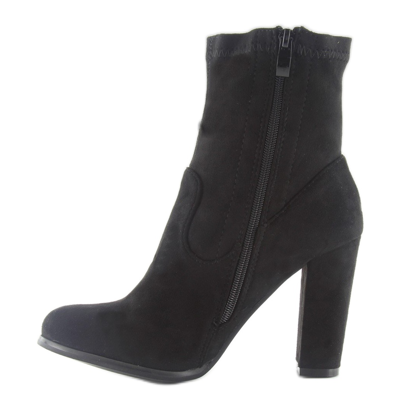 Tocurile înalte de toamnă A921 negre negru 1