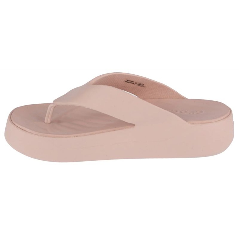 Flip-flops Crocs Getaway Platform Flip 209410-6UR bej 1