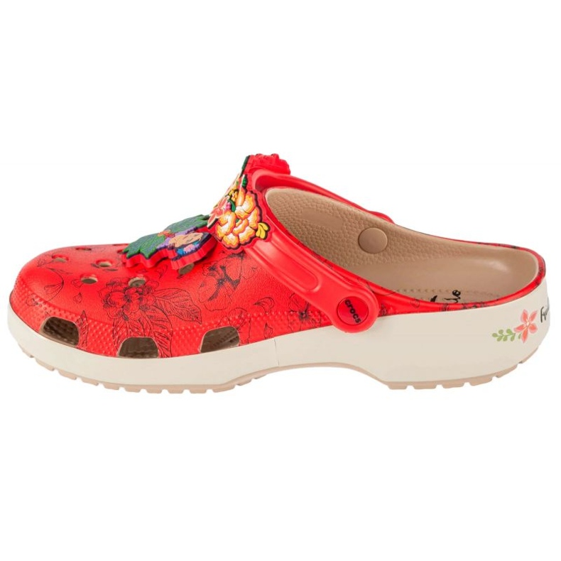 Crocs Saboți clasici Frida Kahlo Classic Clog 209450-2Y2 roșu 1