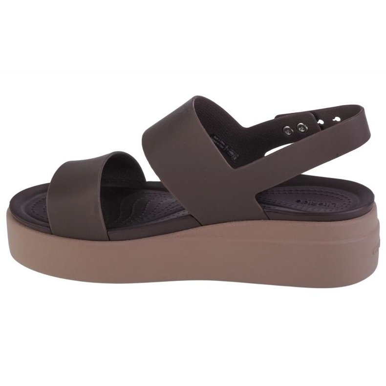 Sandale Crocs Brooklyn Low Wedge 206453-2ZL maro 1 Sandale Crocs Brooklyn Low Wedge 206453-2ZL maro 1