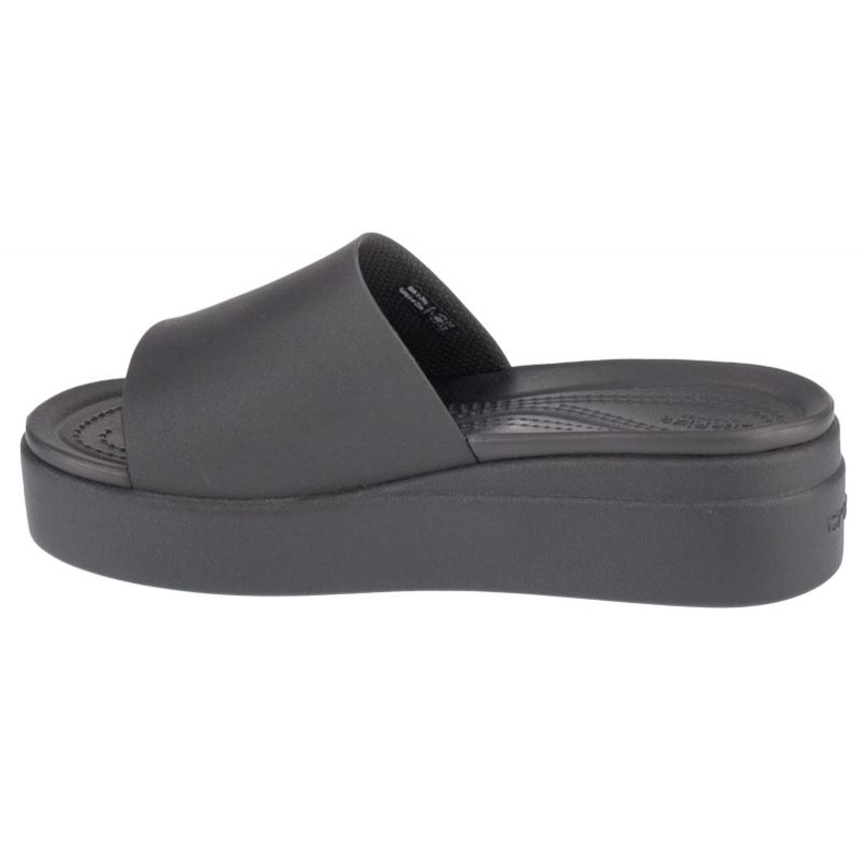Slapi Crocs Brooklyn Platform Slide 208728-001 negru 1