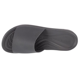 Slapi Crocs Brooklyn Platform Slide 208728-001 negru 2