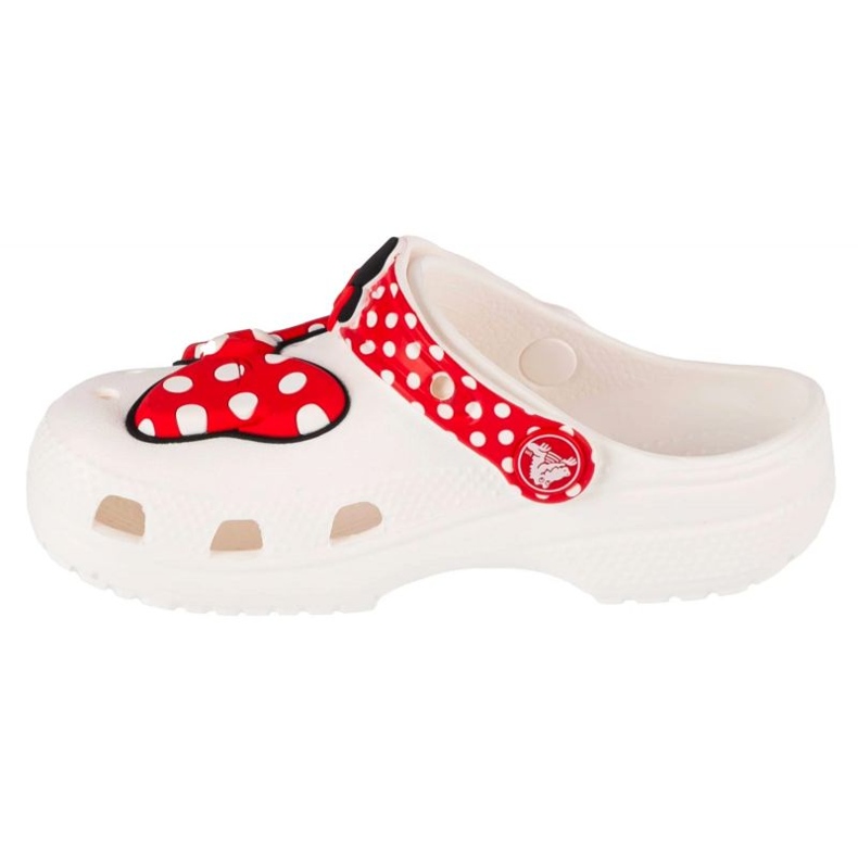 Saboți Crocs Classic Disney Minnie Mouse 208710-119 alb 1