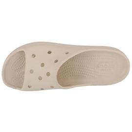 Șlapi Crocs Classic Platform Slide 208180-2Y2 bej 2