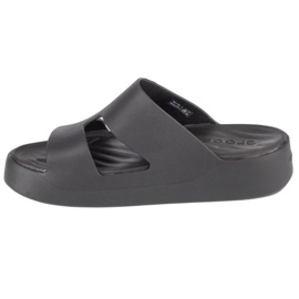 Șlapi Crocs Gataway Platform H-Strap 209409-001 negru 1