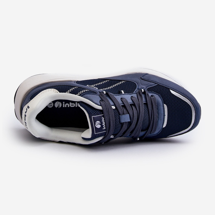 Pantofi sport pentru bărbați INBLU Pantofi sport IU000006 Bleumarin albastru 2