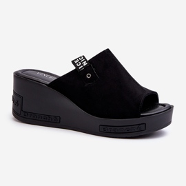 Vinceza Flip-flops negri Vleni Wedge pentru damă negru 1 Vinceza Flip-flops negri Vleni Wedge pentru damă negru 1