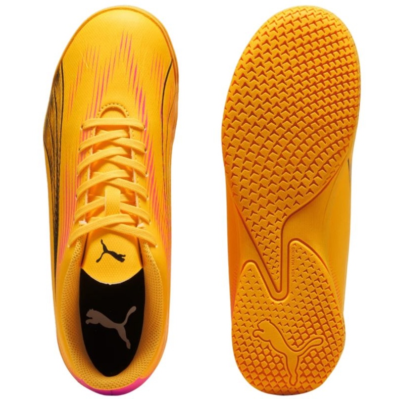 Pantofi de fotbal Puma Ultra Play It 107780 03 portocale 2