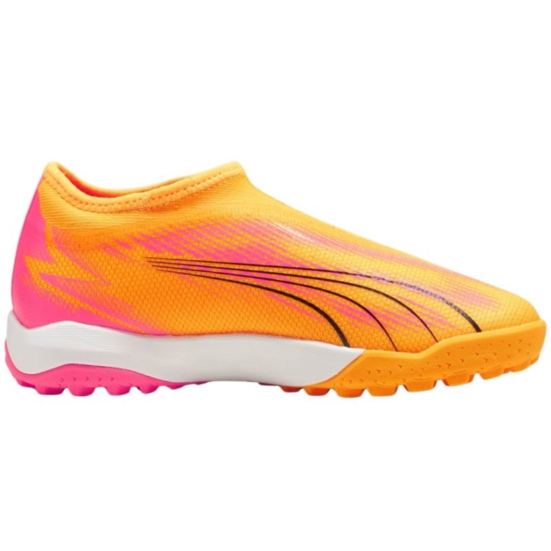 Pantofi de fotbal Puma Ultra Match Ll TT+Mid 107772 03 portocale 1 Pantofi de fotbal Puma Ultra Match Ll TT+Mid 107772 03 portocale 1