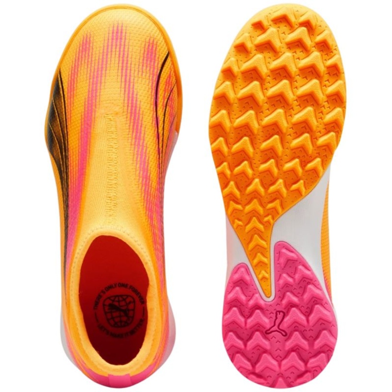 Pantofi de fotbal Puma Ultra Match Ll TT+Mid 107772 03 portocale 2 Pantofi de fotbal Puma Ultra Match Ll TT+Mid 107772 03 portocale 2
