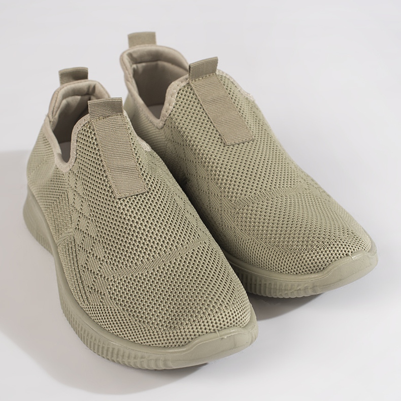 Pantofi sport slip-on dama verzi verde 1
