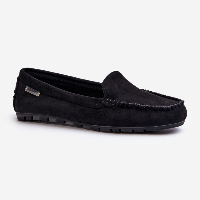 Mocasini de dama din piele intoarsa neagra Amrutia negru 1 Mocasini de dama din piele intoarsa neagra Amrutia negru 1