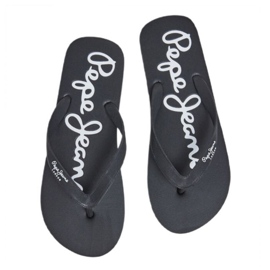 Șlapi Pepe Jeans Bay Beach Basic M PMS70128 negru 1