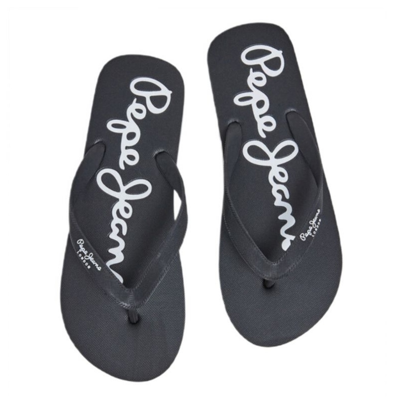 Șlapi Pepe Jeans Bay Beach Basic M PMS70128 negru 1