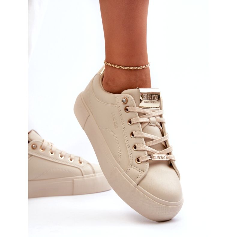 Pantofi de damă Big Star NN274210 Bej 4