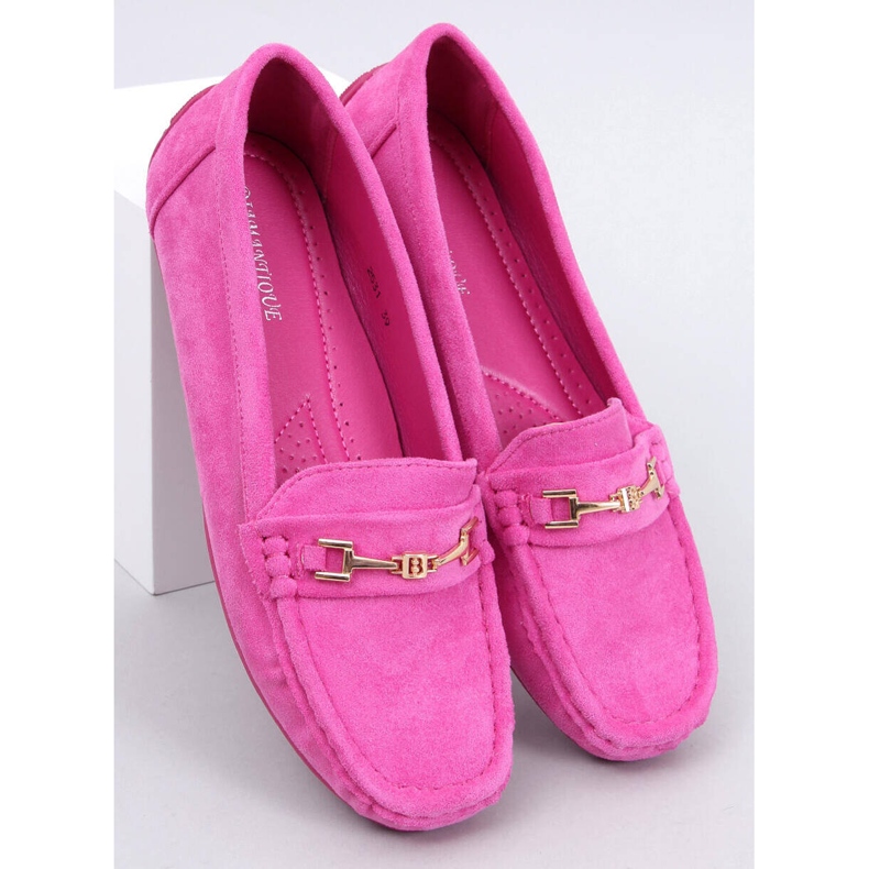 Mocasini dama din piele intoarsa Sourd Fuchsia roz 1 Mocasini dama din piele intoarsa Sourd Fuchsia roz 1