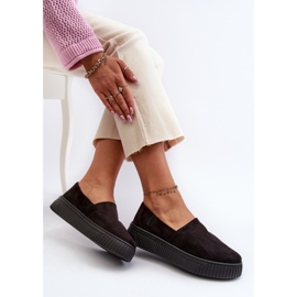 Big Star Pantofi de damă cu platformă NN276010 Memory Foam System Negru 8