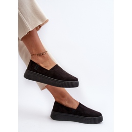 Big Star Pantofi de damă cu platformă NN276010 Memory Foam System Negru 7