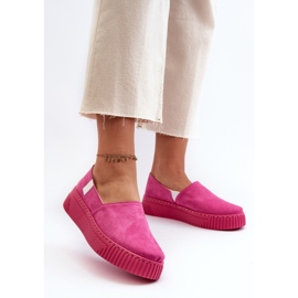 Big Star Pantofi de damă cu platformă NN276009 Memory Foam System Fuchsia roz 3