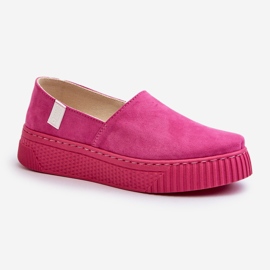 Big Star Pantofi de damă cu platformă NN276009 Memory Foam System Fuchsia roz 1