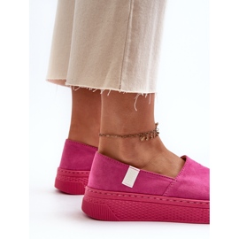 Big Star Pantofi de damă cu platformă NN276009 Memory Foam System Fuchsia roz 5