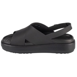 Sandale Crocs Brooklyn Luxe Strap W 209407-060 negru 1