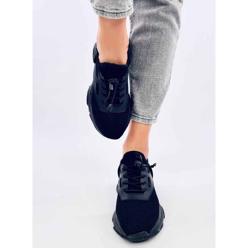 Adidasi Gymo All Black negru 1