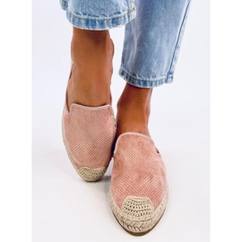 Papuci espadrile dama Carmen Pink roz 1