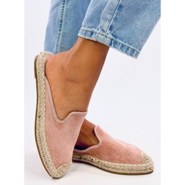 Papuci espadrile dama Carmen Pink roz 2