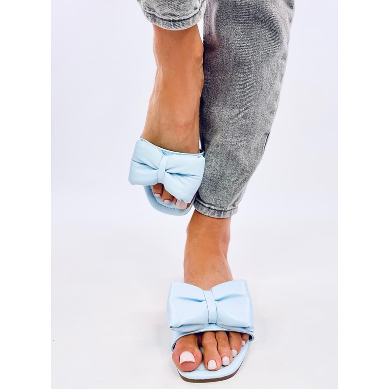 Papuci Mili Blue cu fundita albastru 1