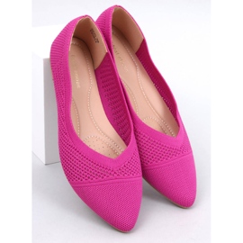 Balerini cu migdale ajurate Sotty Fuchsia roz 1