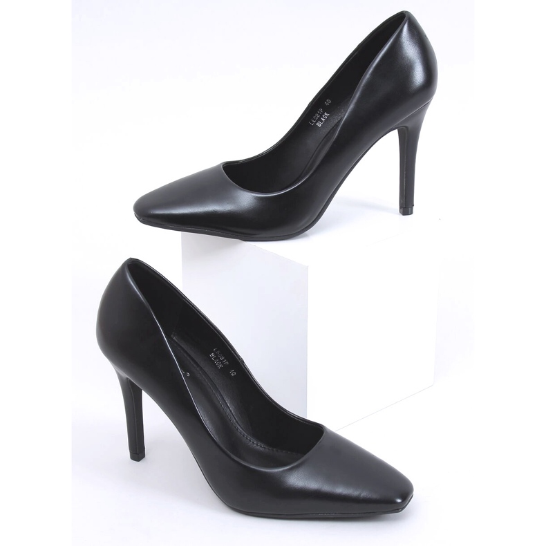 Stiletto de damă Karen Black negru 1