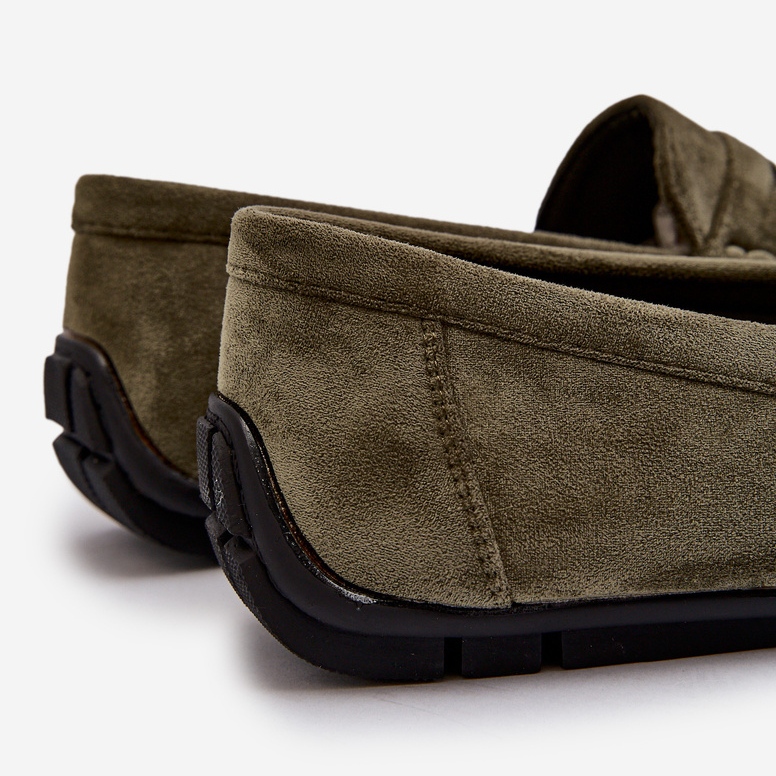 Mocasini de piele intoarsa pentru barbati verde inchis Wesley 2 Mocasini de piele intoarsa pentru barbati verde inchis Wesley 2