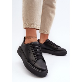Pantofi de damă ușori Big Star NN274320 Sistem Memory Foam Negru 3
