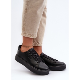 Pantofi de damă ușori Big Star NN274320 Sistem Memory Foam Negru 2