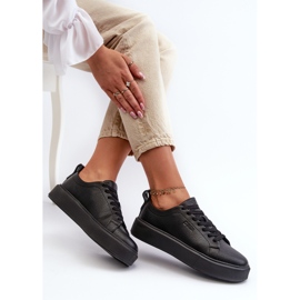 Pantofi de damă ușori Big Star NN274320 Sistem Memory Foam Negru 6