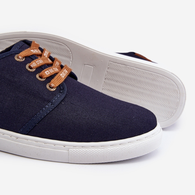 Pantofi bărbați Big Star NN176002 Sistem de spumă cu memorie Albastru bleumarin 2