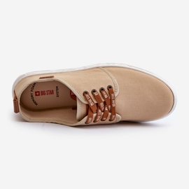 Pantofi bărbați Big Star NN176001 Memory Foam System Bej 1