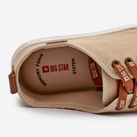 Pantofi bărbați Big Star NN176001 Memory Foam System Bej 3
