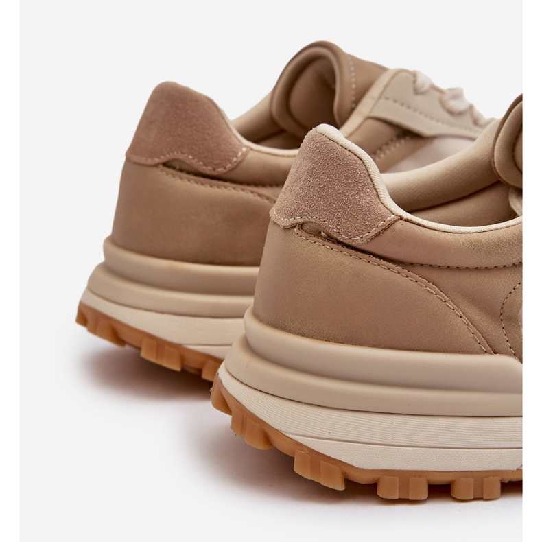 Pantofi bărbați Big Star NN174067 Memory Foam System Bej 1