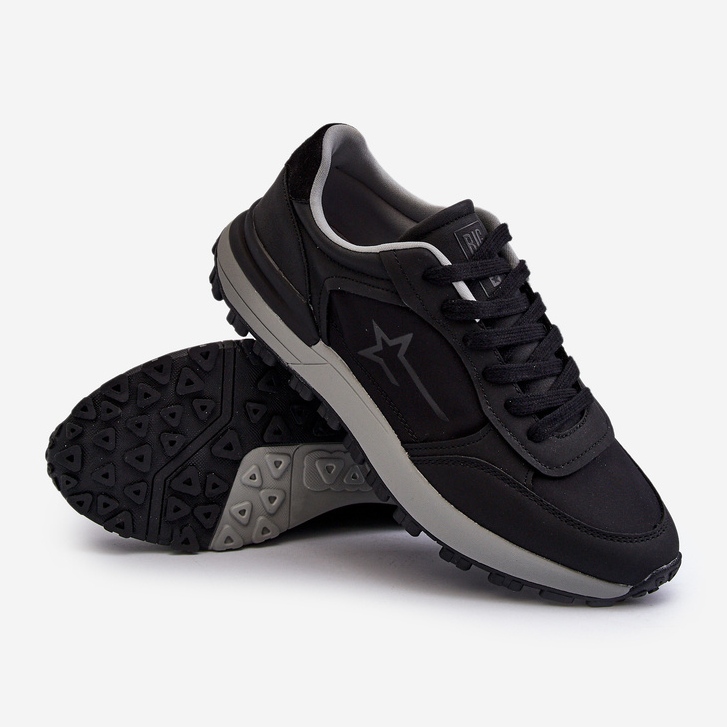 Pantofi bărbați Big Star NN174069 Memory Foam System Negru 2