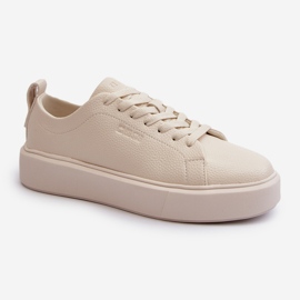 Pantofi de damă ușori Big Star NN274321 Memory Foam System Bej 1