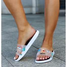 Papuci negri cu Diaspa din cauciuc negru 1