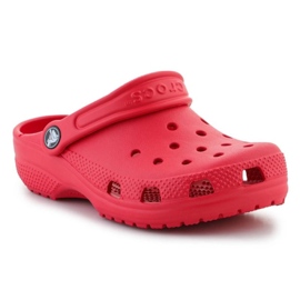 Slapi Crocs Classic Kids Clog 206991-6WC roșu 1