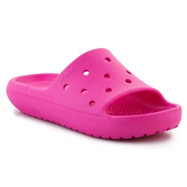 Șlapi Crocs Classic Slide V2 Copii 209422-6UB roz 1