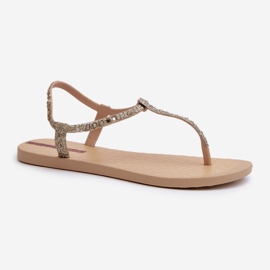 Sandale flip-flop pentru femei cu sclipici 26914 Ipanema Class Brilha Fem Gold de aur 1 Sandale flip-flop pentru femei cu sclipici 26914 Ipanema Class Brilha Fem Gold de aur 1